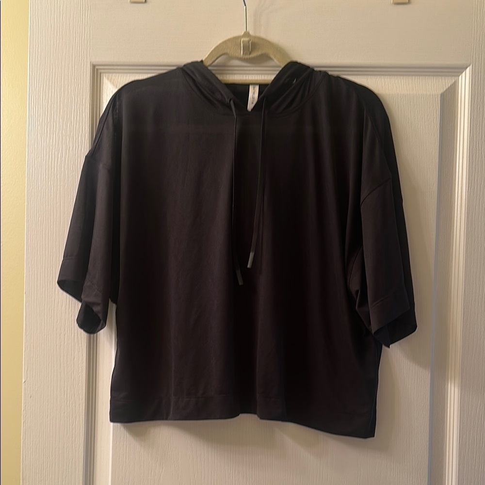 Athleta Black Crop Top